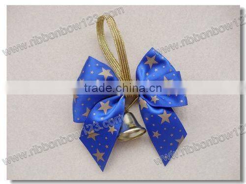 Eco gift package custom ribbon on box