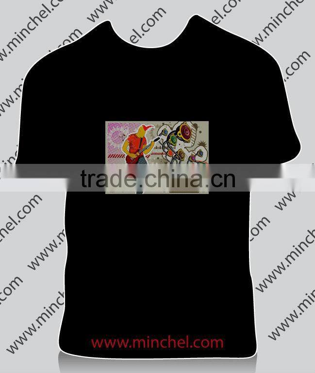 Hot sale el light t shirt