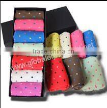 100% organic thick cotton socks s-007