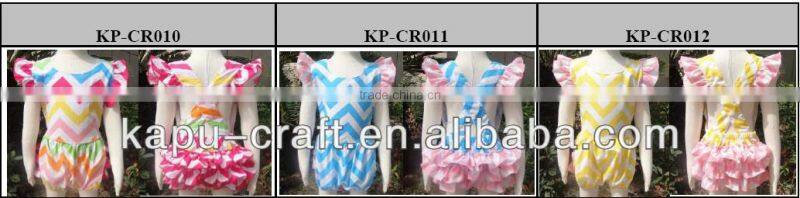 hot sales Chevron rompers for little baby clothes
