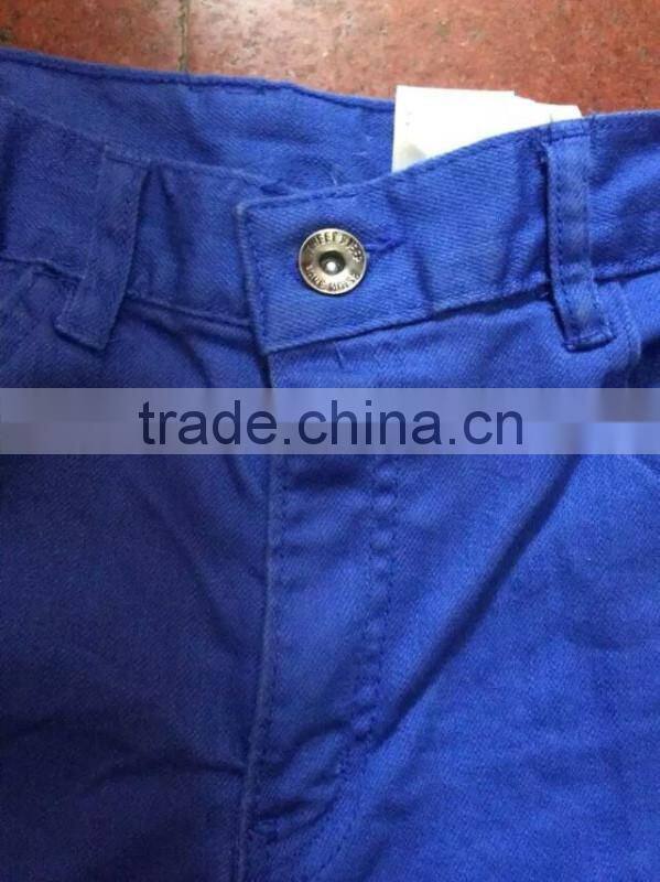 Yiwu high quality garments brand kids pants clearance