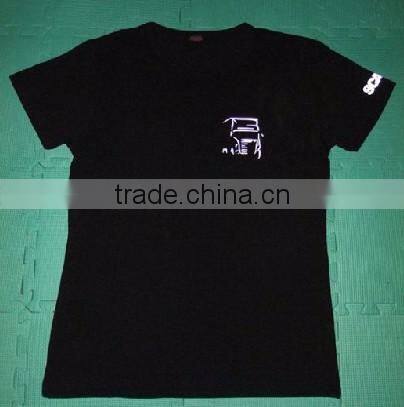 hot sale fashion LED t-shirt