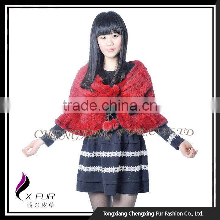 CX-B-M-24H Wholesale In Stock Fashion Mink Fur Shawl, Cashmere Shawl