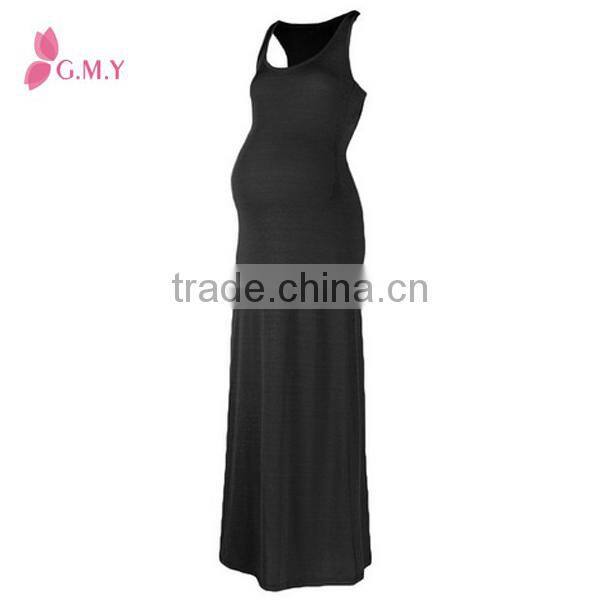 Women's summer maternity jersey maxi dress, fashion maternity dresses uk