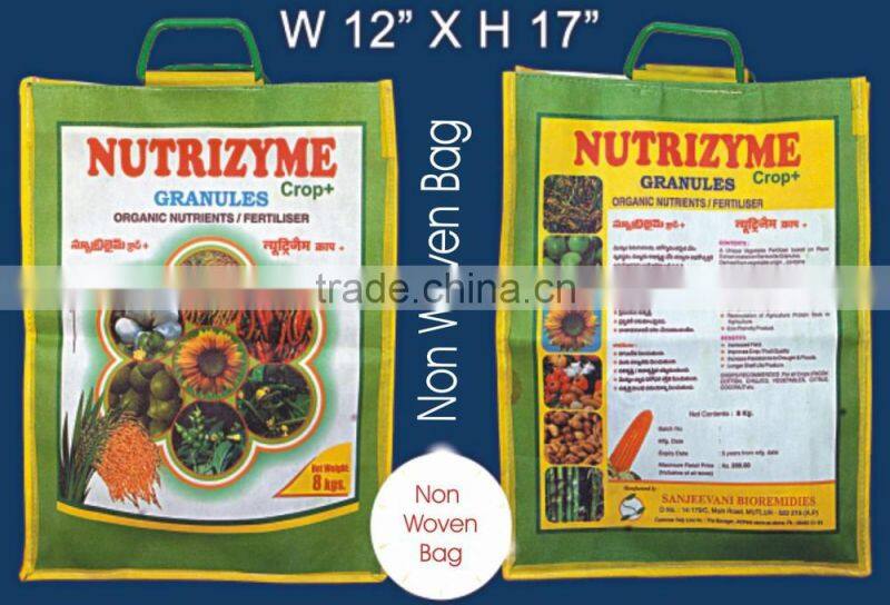Printed Non Woven Bags / 4 Color Printed non woven shopping bags