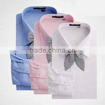 2014 hot design fahsion solid color shirt men