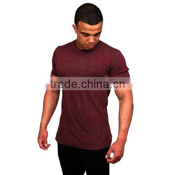 mens blank fitness t shirt dri fit tri blend sport t shirt