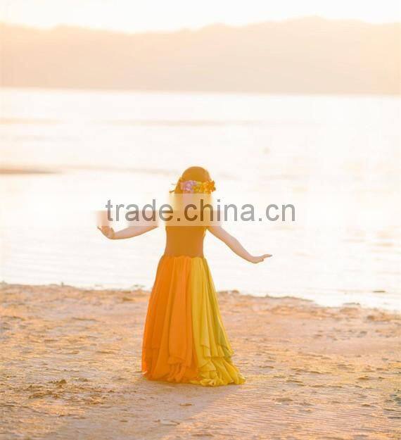 Newborn Gown Momy And Me Boho Dress Chiffon Mother Daughter Matching Dress