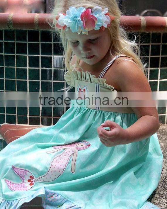 2017 China supplier new arrivals one piece girls party dresses