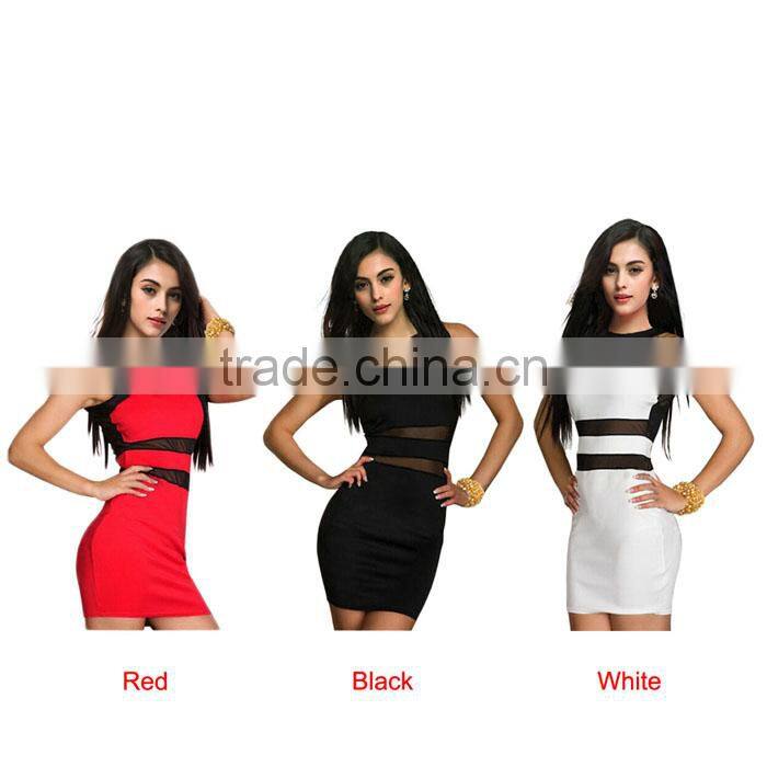 2016 New Womens Fashion Evening dress, Sexy Party Mini Dress ,Club Party Dress