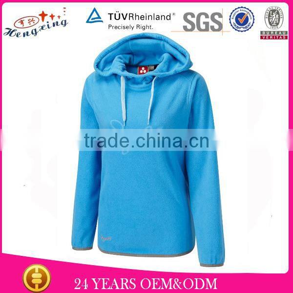 Purple Embroidery Print Logo 100% Cotton Blank Designer Hoodies