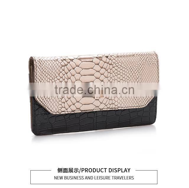Top Sale Genuine Leather Women Wallets Lady Purse Long Wallet Credit Card Holder