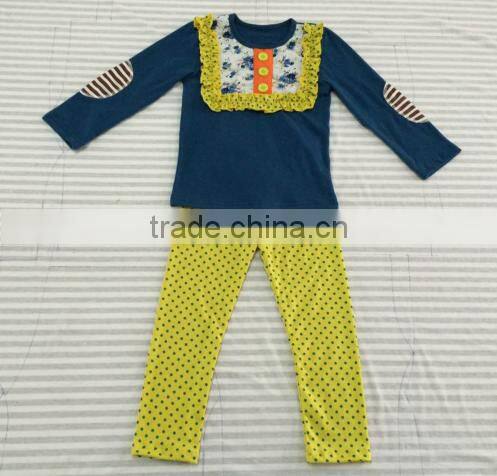 Boutique Cheap polka dots Ruffle Petti Rompers For Children 100% Cotton Casual Baby Romper