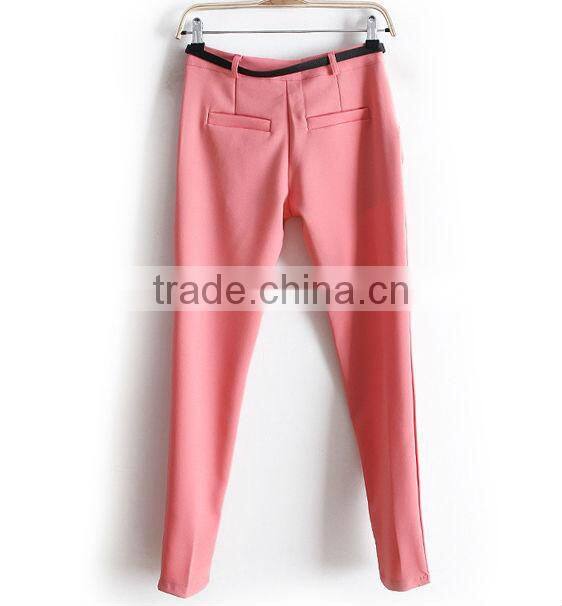 office women 70%cotton 30%polyester dress pants