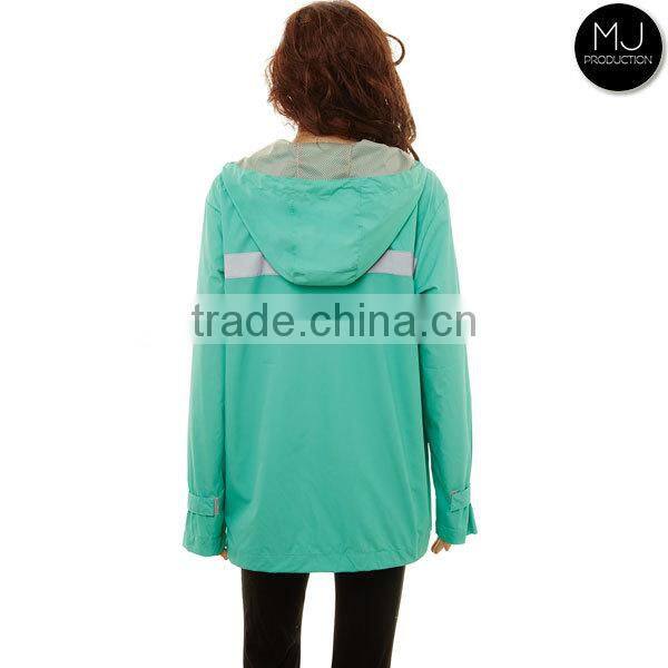 FACTORY wholesale monogrammed New England waterproof rain jacket