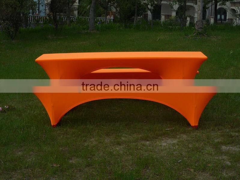 Spandex lycra beer table cover Stretch Biertischusse lycra stretch beer bench cover stretch beer garden sets