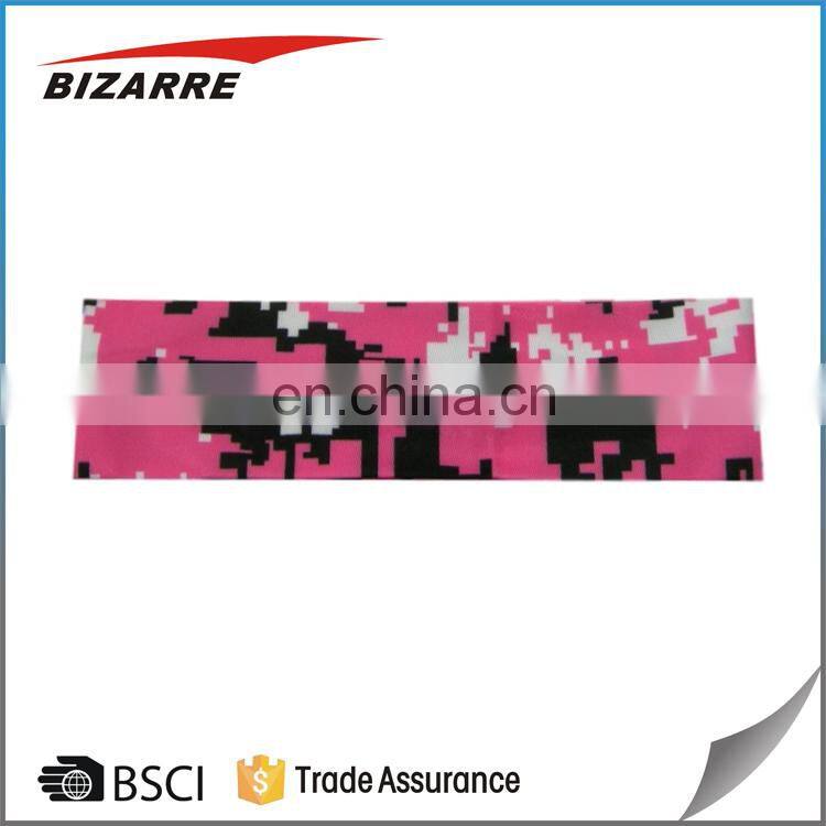 High Quality No-slip Sport Headband With Silicone Strip