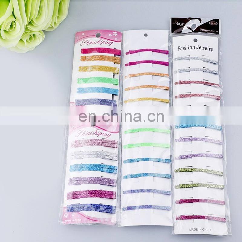 Wholesale Gillter Thin Girls Hair Bobby Pin for Girls