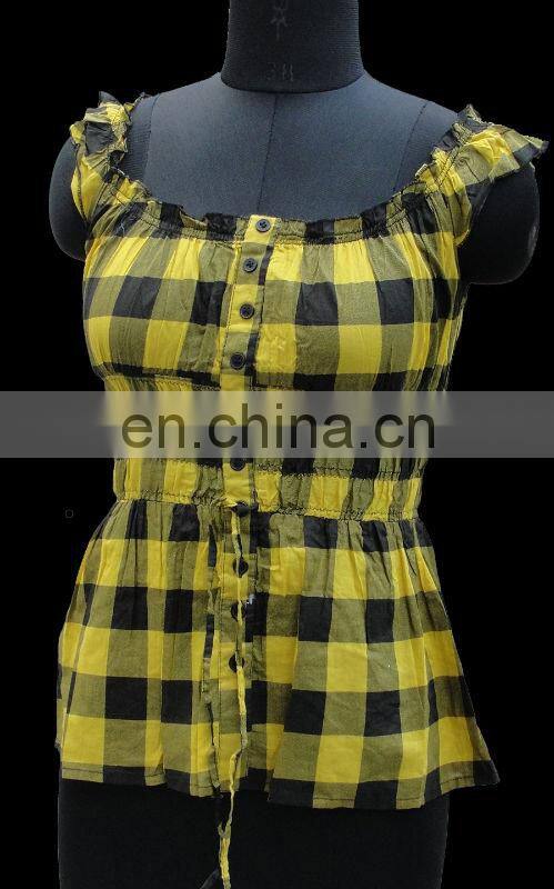 100% Cotton Ladies Blouse 2017