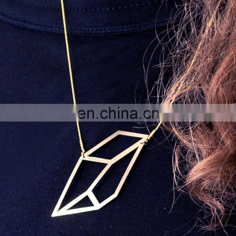 Multicolour Resin Beads and Brass Fashion Necklace