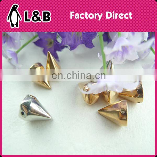 wolesale pointed end plastic beads