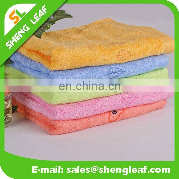 Multi color custom high quality bath towels