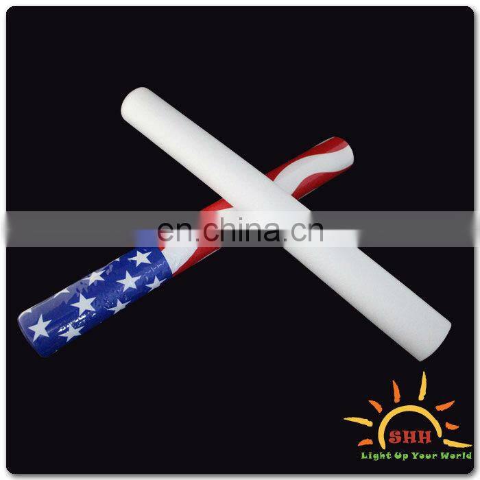 LED foam stick for night/LED light up stick/glow shining stick