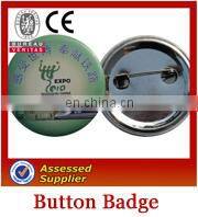 Plastic Button Badge With Pin