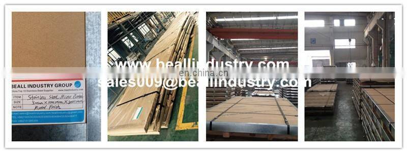 High Quality 316L 2B Stainless Steel Checkered Plate Price 1mm/2mm/3mm Thickness