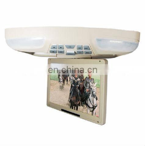 High performance 12.1 inch roof dvd roof car lcd monitor with hdmi input