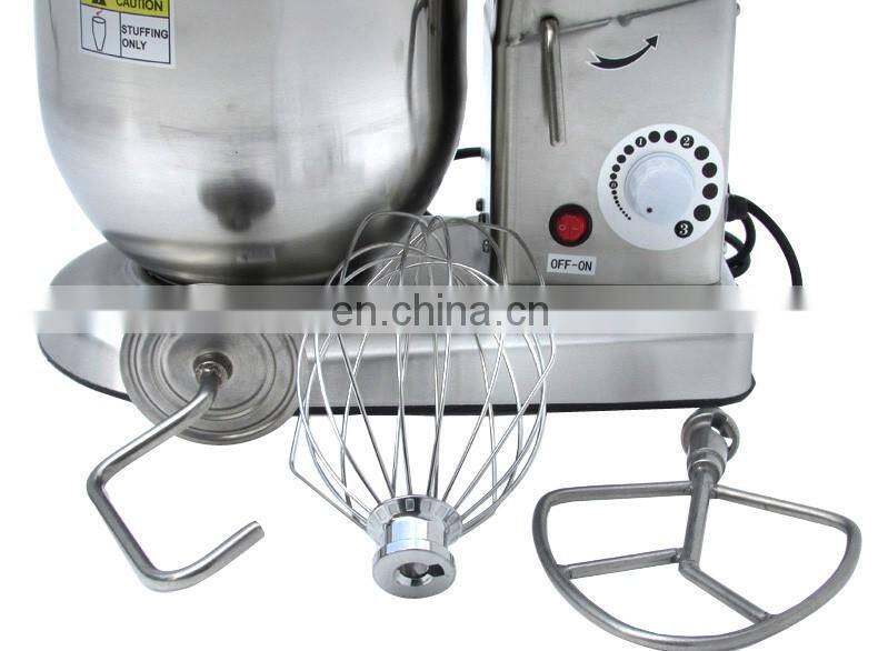 Commercial Stainless Steel Flour Mixer Machine Cream Mix Machine Dough Mixer With CE