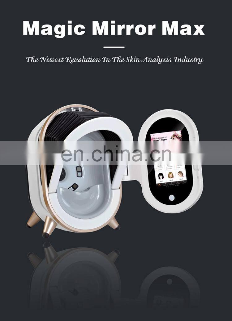 High Effective Magic Mirror 3D Facial Skin Analyzer Machine