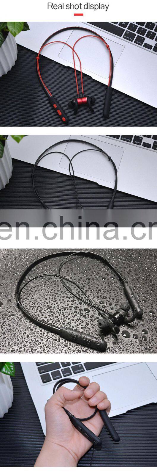 2020 New Sport Fitness Wireless Earbuds Gaming Headset Wireless Headphone Earphone Waterproof Bluetooth Neckband Headphones