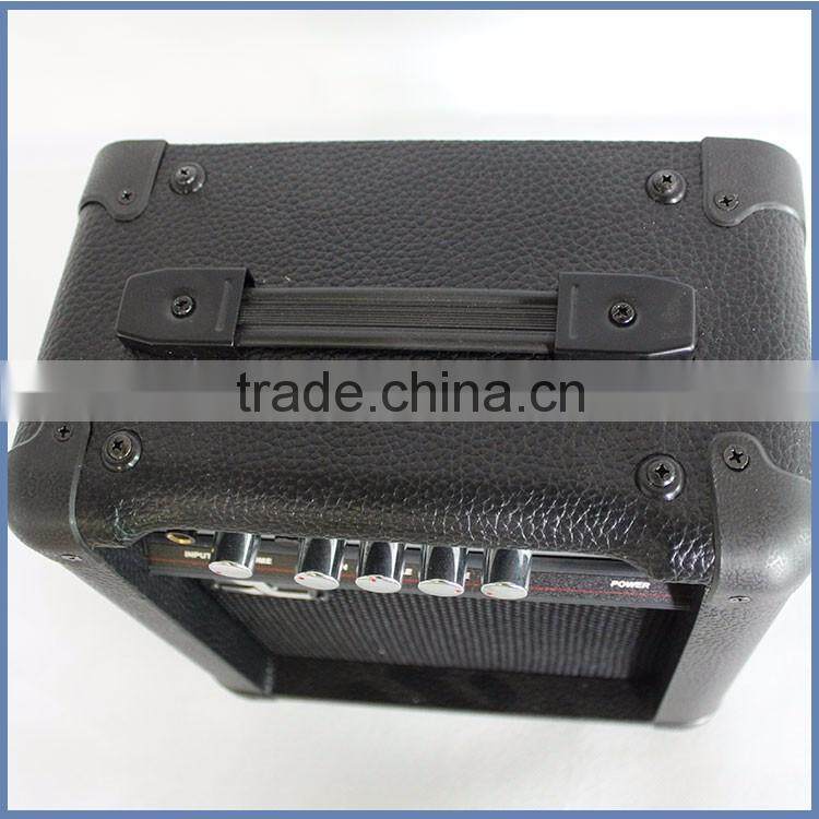Portable mini guitar amplifier