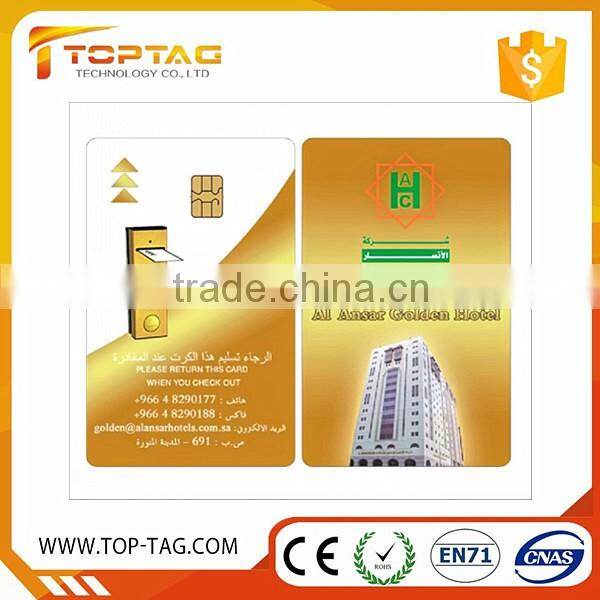 ISO7816 SLE4428 Contact IC Smart Card PVC/PET Customized Professional Printing Free Sample