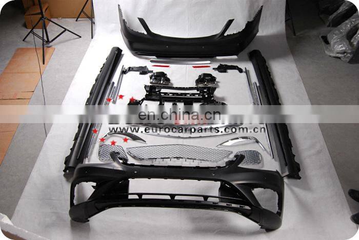 New arrival W222 S65 body kits fit with grilles carbon parts for S-CLASS W222 S65 body kit