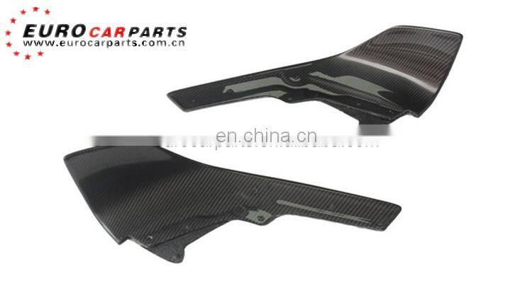 F87 M2 front winglets fit for F87 2015-2018year carhbon fiber left and right F87 front winglets
