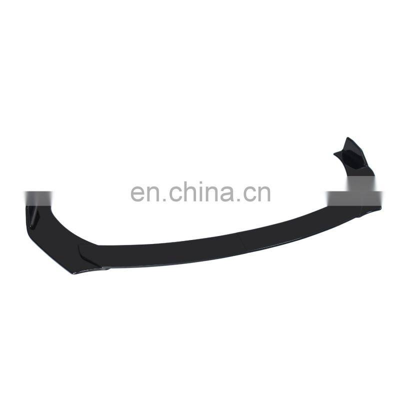 Four-stage reinforced PP material arrived body kit universal accessories Universal front bumper lip split
