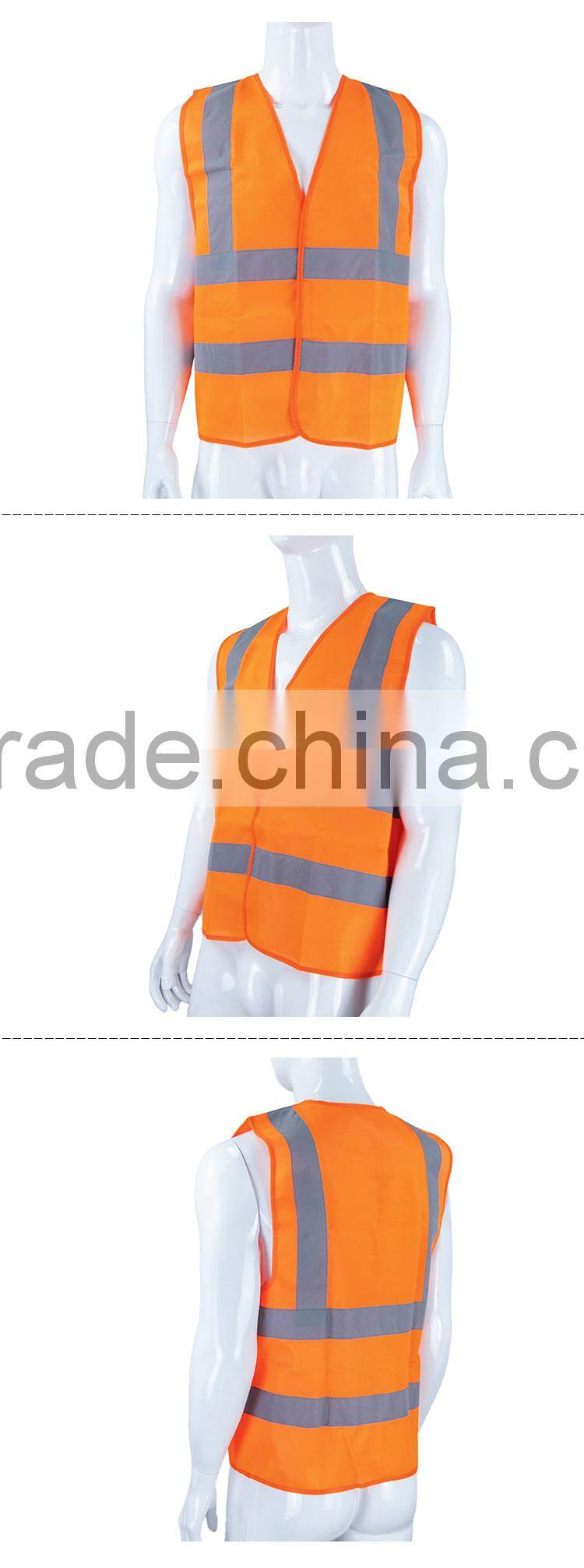 Cheap high visible road safety reflective vest RF003