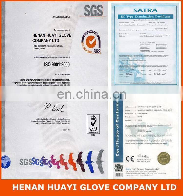 18G Lightweight U2 Knitting Cut Resistant Gloves With Double Nitrile Coating