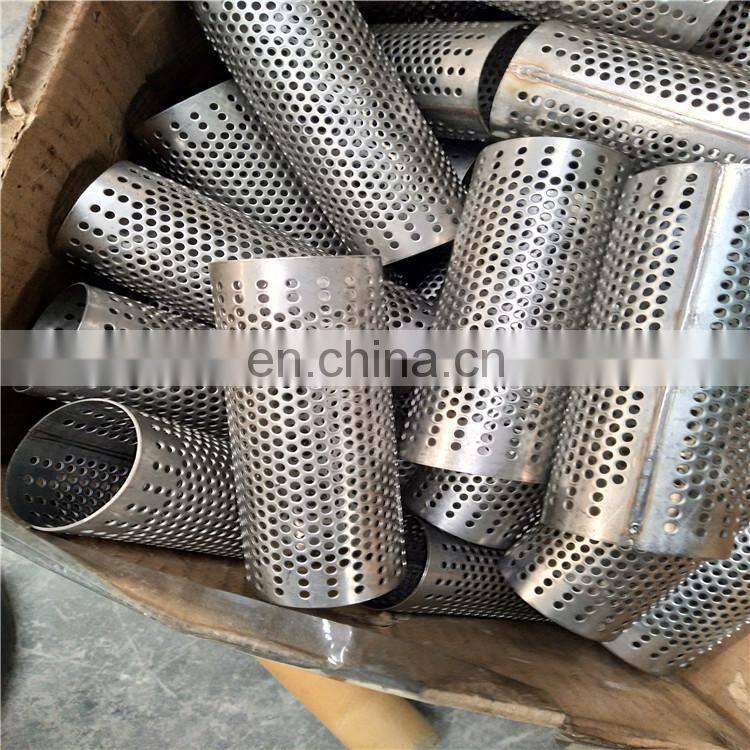 Car muffler ,stainless steel perforated exhaust tube for car