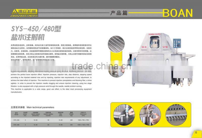 Easy operate Brine Injector machine/manual meat brine injector