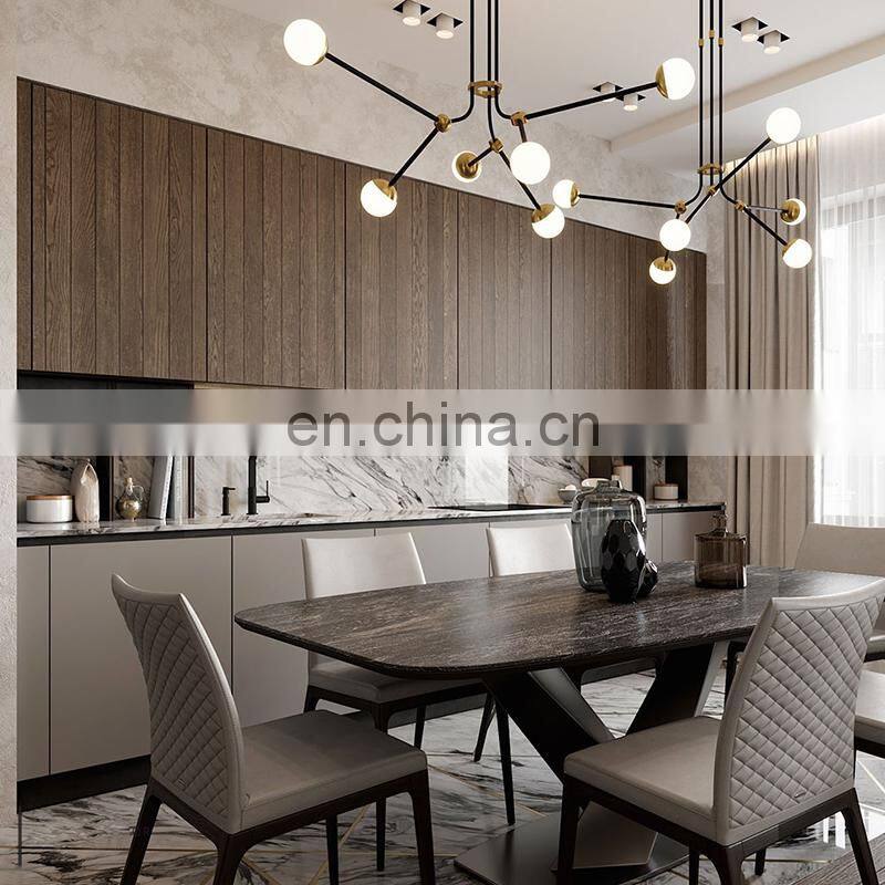 Modern Style Custom Made Melamine Kitchen Cabinets Cabinetry