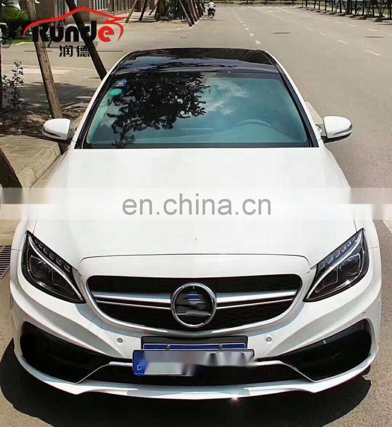 RUNDE W205 Calsn Style High Quality Auto Body Kit For 2016-2019 Mercedes BENZ W205