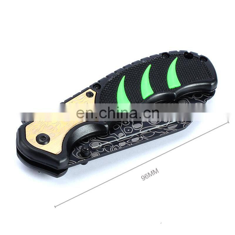 Wholesale Plastic handle outdoor folding knife