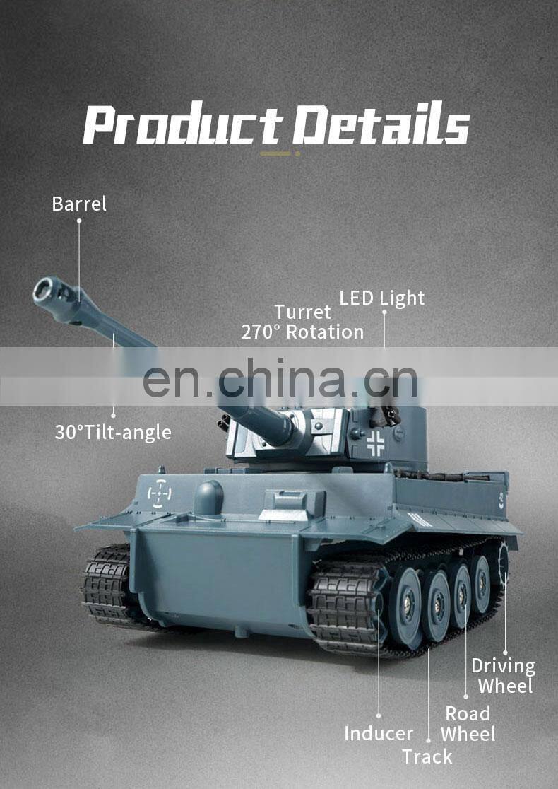 2022 JJRC Q85 Battle Tank 1/30 2.4G Remote Control Programmable Crawler Tank Car Sound Effects Military Tank Model Toys Gift 1 b