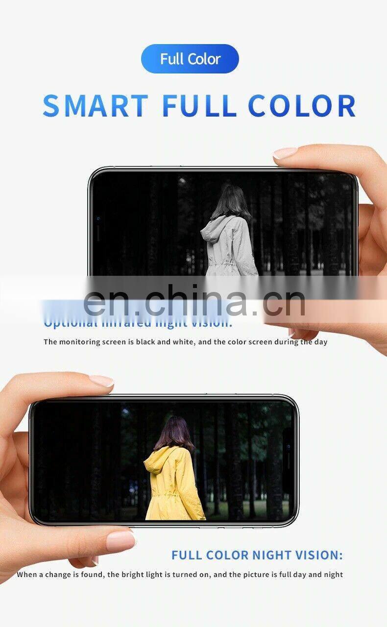 3MP Outdoor PTZ Solar CCTV XM Icsee PIRSecurity Solar WiFi Camera Q2