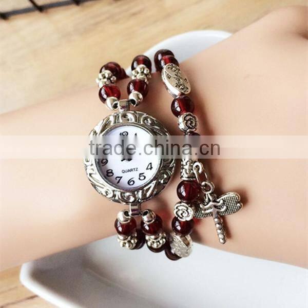 Wholesale retro women relojes women vintage watches pendant