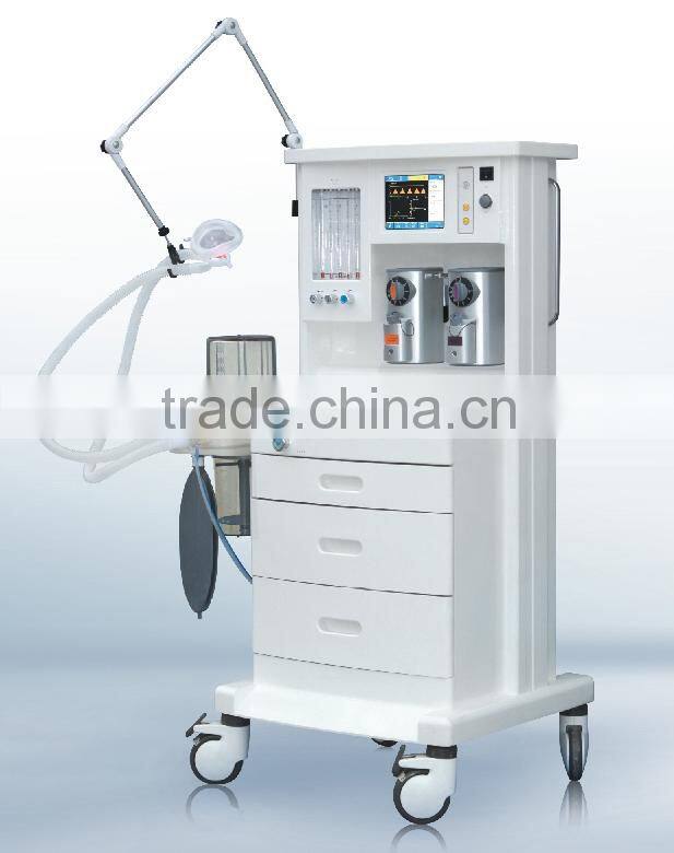 2016 Anesthesia Machine with Ventilator (2 Vaporizers,3 Gas) CE marked