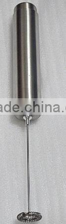 Amazon hot selling two speed stainless steel housing milk frother